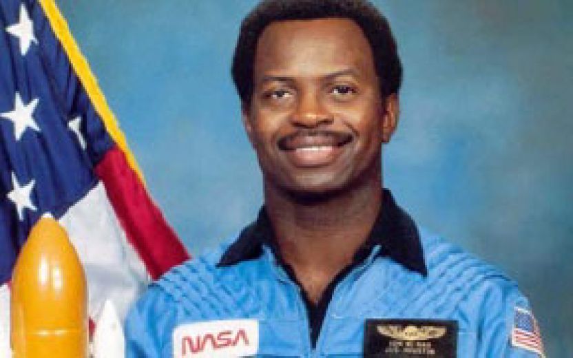 Ronald E. McNair, Ph.D. in NASA uniform